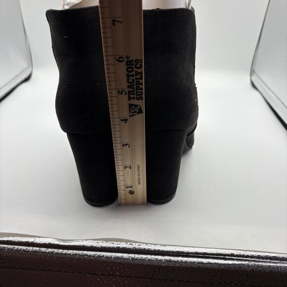 Bandolino Ankle Boots Bootie Women's Winter White Leather Heeled Size 6 New - Picture 4 of 9